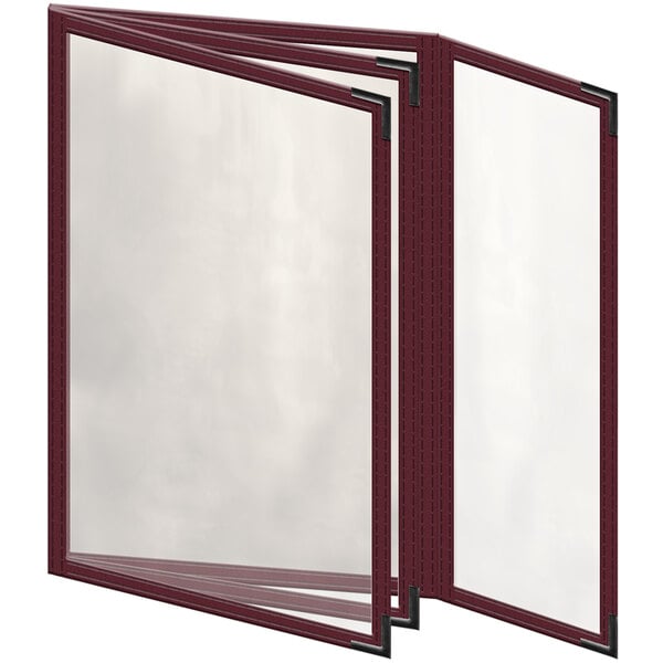 H. Risch, Menu Cover w/ Smooth Corners and Gloss Finish – item 759TBQ8JG55