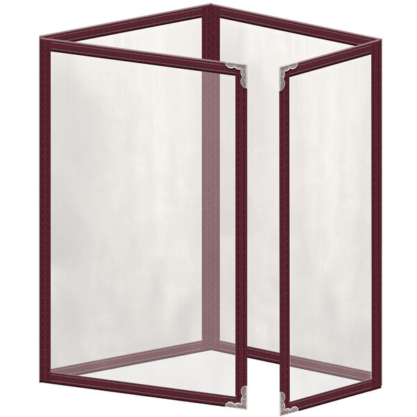 H. Menu Cover w/ Decorative Corners and Gloss Finish – item 759TTQ8BG55