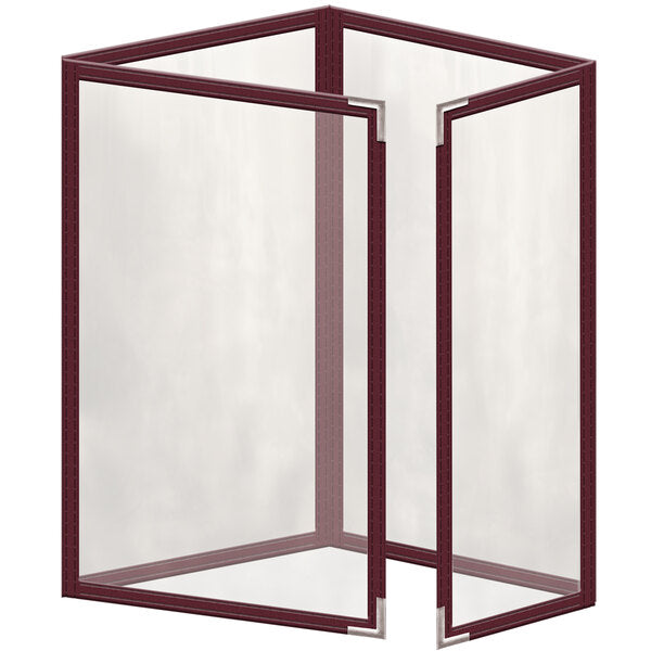 H. Menu Cover w/ Smooth Corners and Gloss Finish – item 759TTQ8DG55