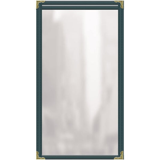 H. Menu Cover w/ Gold Decorative Corners and Gloss Finish – item 759TES6AG51