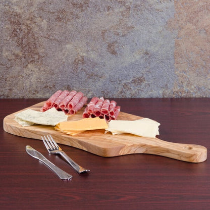 American Metalcraft 17" x 9" Olive Wood Serving Board – item 124OWP178