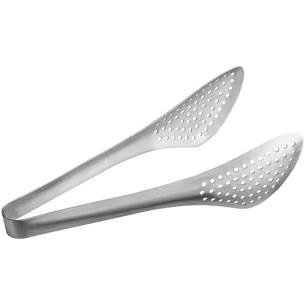 American Metalcraft TGP8 8 1/2" Perforated Serving Tongs – item 124TGP8