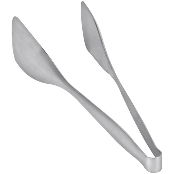 Front of the House 9" X-Heavy Brushed Tongs – item 957BUT26BS22