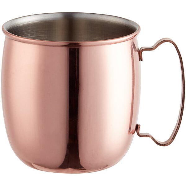 Acopa Alchemy 16 oz. Copper Moscow Mule Mug – item 553CMS16