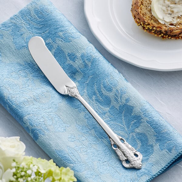 Acopa Ophelia 6 3/4" 18/10 X-Heavy Butter Knife – item 267710809 image 2
