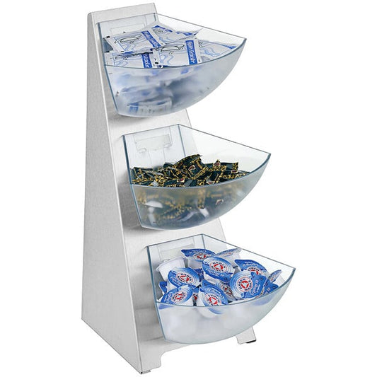 APS 8 1/4" x 6 5/16" 3-Tier Rack APS Condiment Organizer – item 959APS11444
