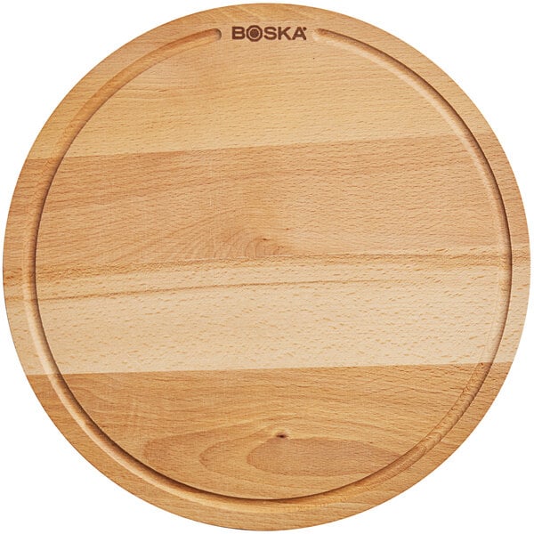 Boska Friends 11 1/2" Medium Round Beech Wood Serving Board – item 654320536 image 2