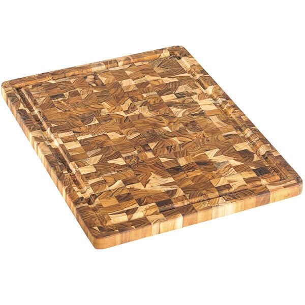 Teakhaus Scandi Cutting Board w/ Juice Canal and Hand Grips – item 497802