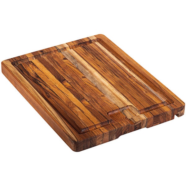 Teakhaus Smart Cutting Board w/ Juice Canal and Tablet Slot – item 4971202