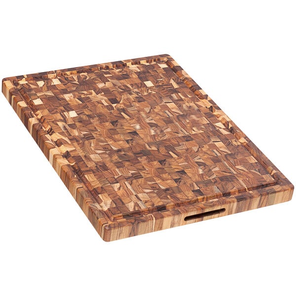 Teakhaus 24" x Cutting Board w/ Juice Canal and Hand Grips – item 497333