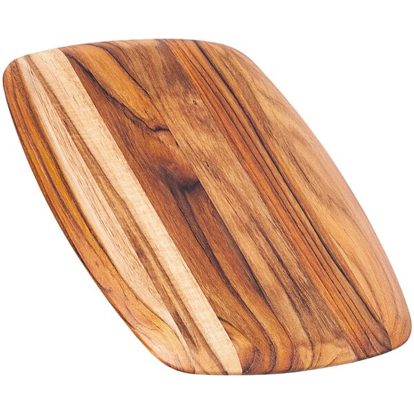 Teakhaus Elegant 12" x 8" Serving Board w/ Rounded Edge – item 497202