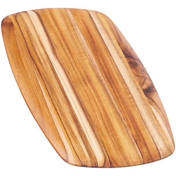 Teakhaus Elegant 14" x 10" Serving Board w/ Rounded Edge – item 497203