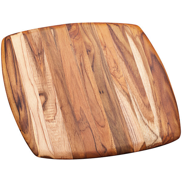 Teakhaus Elegant 12" x 12" Serving Board w/ Rounded Edge – item 497207
