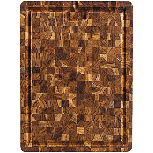 Teakhaus Smart Cutting Board w/ Juice Canal and Tablet Slot – item 4971203