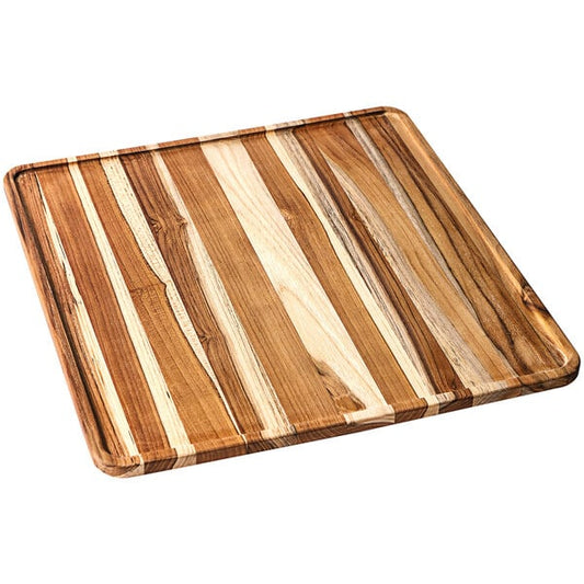 Teakhaus Essential 16" x 16" x 1/2" Teakwood Serving Tray – item 4971310