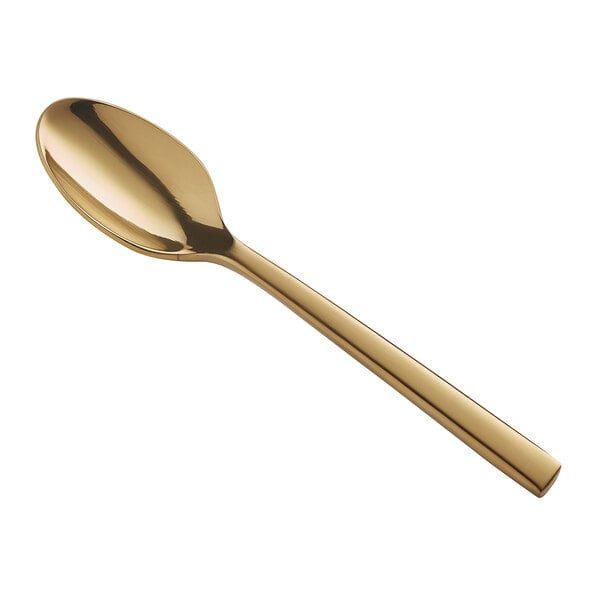 Oneida Chef's Table Gold B408SADF 4 3/8" Demitasse Spoon – item 356B408SADF