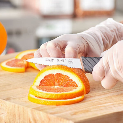 Schraf 3 1/4" Serrated Paring Knife w/ TPRgrip Handle – item 220VPARSR32N image 2