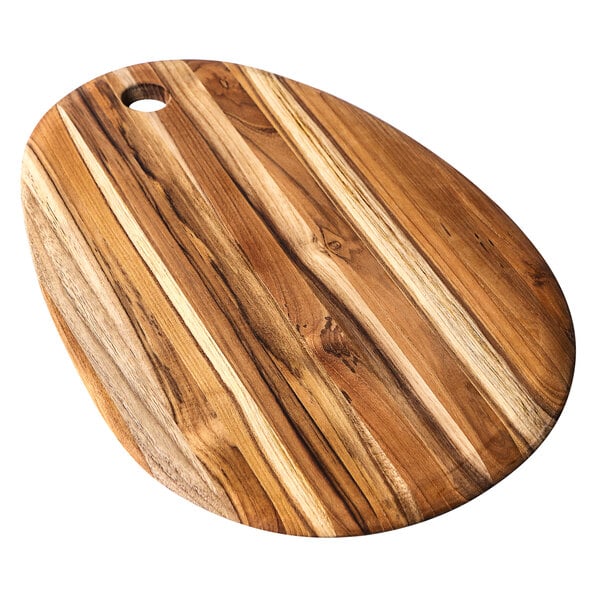 Teakhaus Serving Board w/ Rounded Edge and Hanging Hole – item 497210