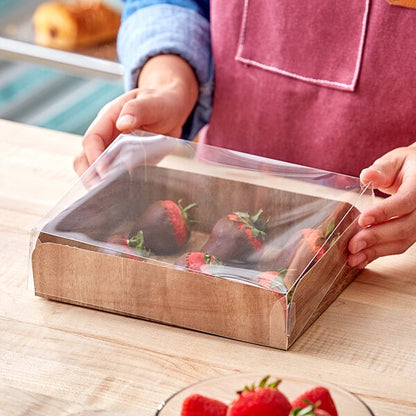 100Case2 ColorsEnjay Wood Laminated Box w/ Cutting Board – item 129BMT68WC