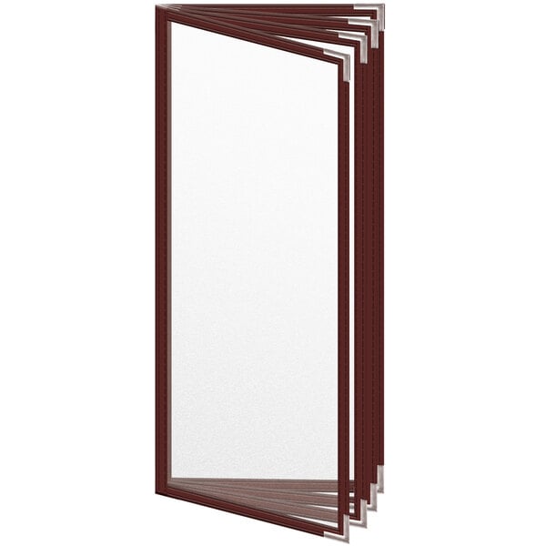 H. Menu Cover w/ Smooth Corners and Matte Finish – item 759TDD8DM41