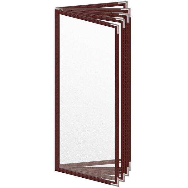 H. Menu Cover w/ Smooth Corners and Matte Finish – item 759TEN8DM41