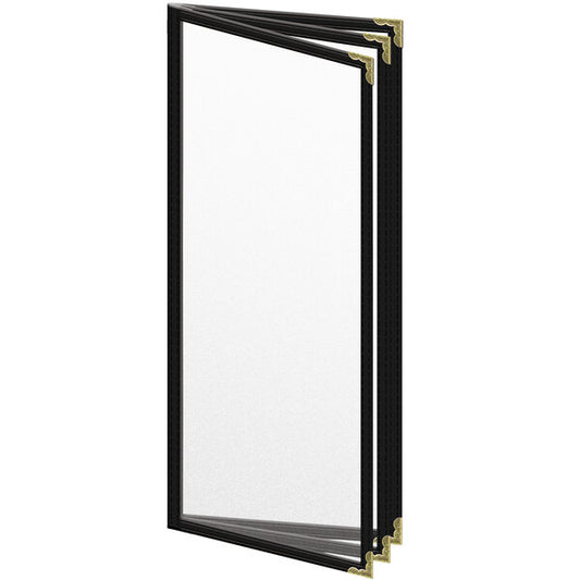 H. Menu Cover w/ Gold Decorative Corners and Matte Finish – item 759TTB4AM41