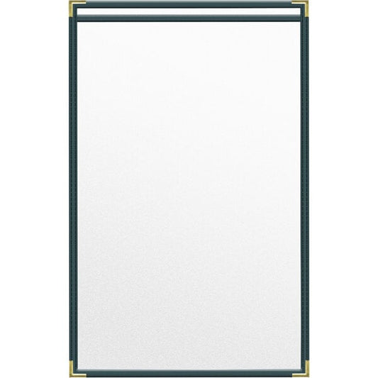 H. Menu Cover w/ Gold Smooth Corners and Matte Finish – item 759TES6CM17