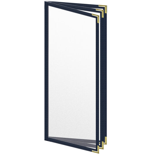 H. Menu Cover w/ Gold Smooth Corners and Matte Finish – item 759TTB7CM41