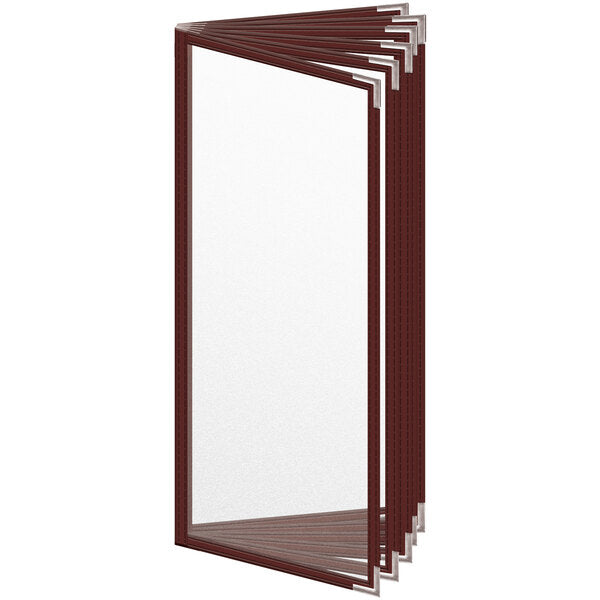 H. Menu Cover w/ Smooth Corners and Matte Finish – item 759T128DM41