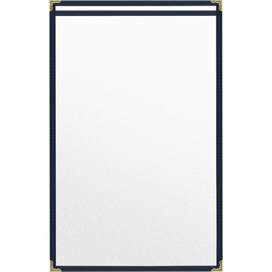 H. Menu Cover w/ Gold Decorative Corners and Matte Finish – item 759TES7AM17