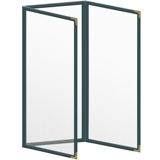 H. Menu Cover w/ Gold Decorative Corners and Matte Finish – item 759TET6AM41