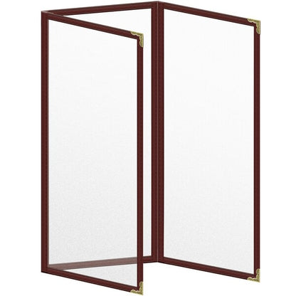 H. Menu Cover w/ Decorative Corners and Matte Finish – item 759TET8AM41