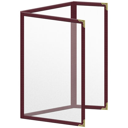 H. Menu Cover w/ Decorative Corners and Matte Finish – item 759TDQ8AM55