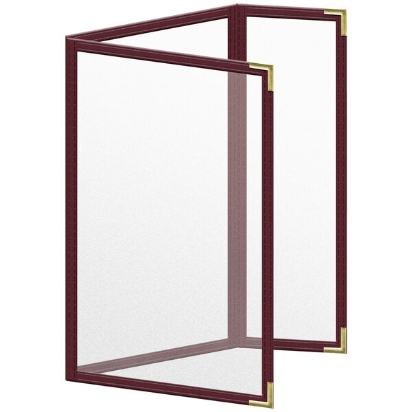 H. Menu Cover w/ Smooth Corners and Matte Finish – item 759TDQ8CM55
