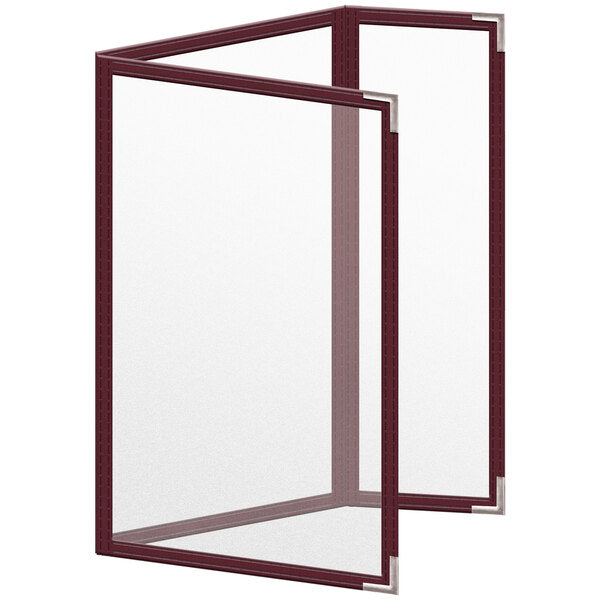 H. Menu Cover w/ Smooth Corners and Matte Finish – item 759TDQ8DM55