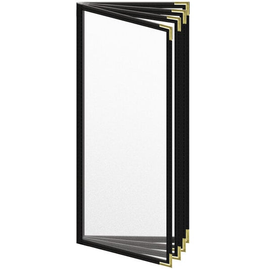 H. Menu Cover w/ Gold Smooth Corners and Matte Finish – item 759TDD4CM41