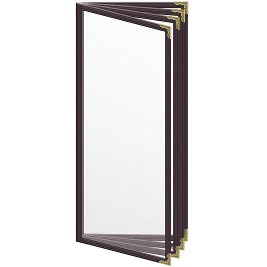 H. Menu Cover w/ Gold Decorative Corners and Matte Finish – item 759TDD5AM41