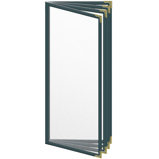 H. Menu Cover w/ Gold Decorative Corners and Matte Finish – item 759TDD6AM41