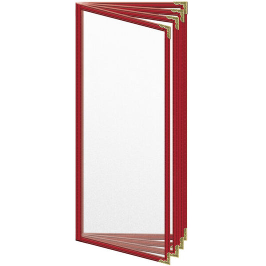 H. Menu Cover w/ Gold Decorative Corners and Matte Finish – item 759TDD3AM41