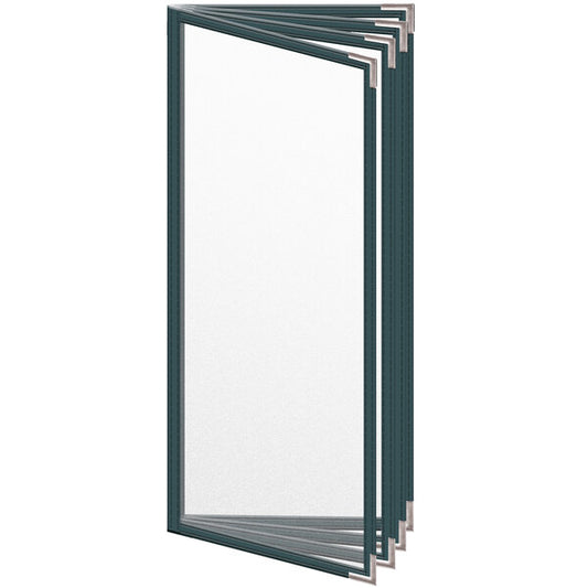 H. Menu Cover w/ Silver Smooth Corners and Matte Finish – item 759TDD6DM41