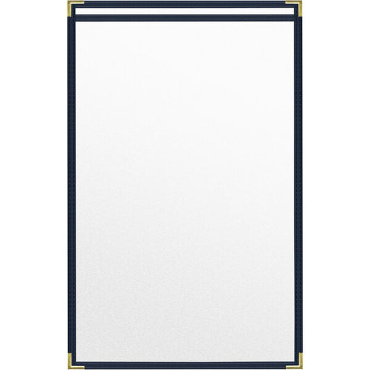 H. Menu Cover w/ Gold Smooth Corners and Matte Finish – item 759TES7CM17