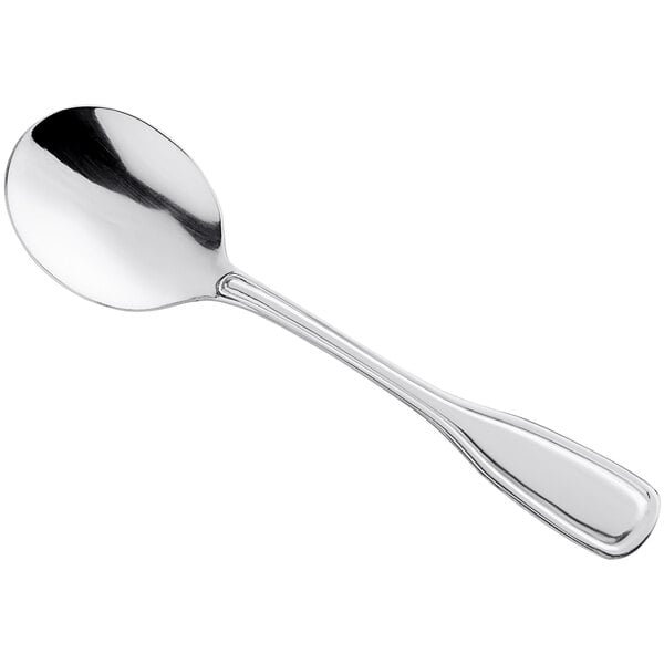 Acopa Saxton 6 5/16" Heavy Bouillon Spoon – item 267350002