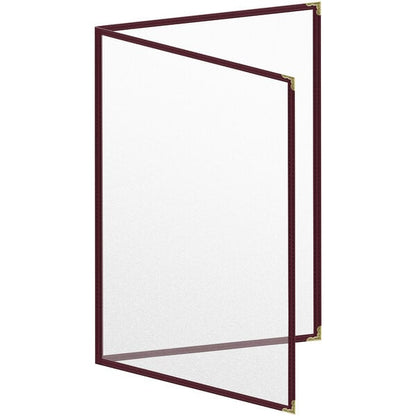 H. Menu Cover w/ Decorative Corners and Matte Finish – item 759TED8AM17