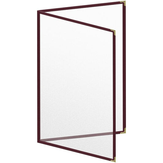 H. Menu Cover w/ Decorative Corners and Matte Finish – item 759TED8AM17