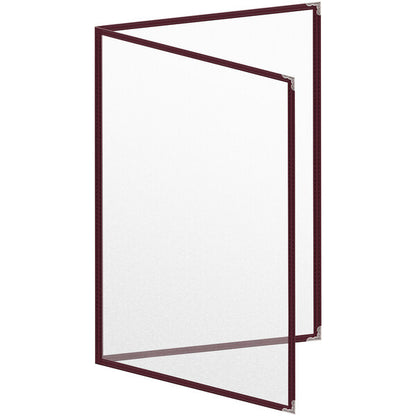 H. Menu Cover w/ Decorative Corners and Matte Finish – item 759TED8BM17