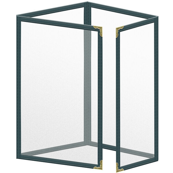 H. Menu Cover w/ Gold Decorative Corners and Matte Finish – item 759TTQ6AM55