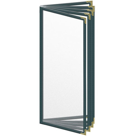 H. Menu Cover w/ Gold Decorative Corners and Matte Finish – item 759TEN6AM41