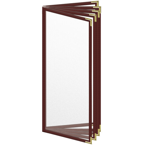 H. Menu Cover w/ Smooth Corners and Matte Finish – item 759TEN8CM41