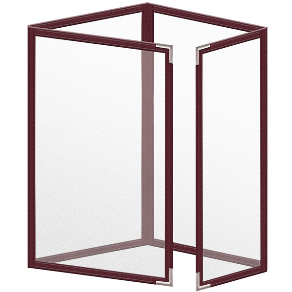 H. Menu Cover w/ Smooth Corners and Matte Finish – item 759TTQ8DM55