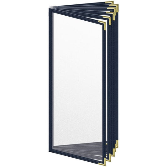 H. Menu Cover w/ Gold Smooth Corners and Matte Finish – item 759T127CM41